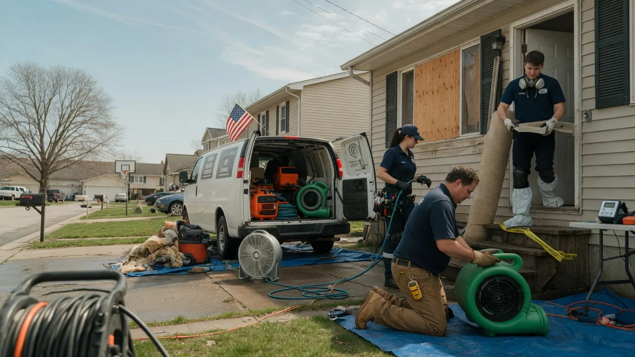 Water Damage Restoration in Uneeda, WV near me